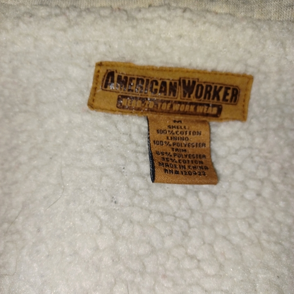 AMERICAN WORKER MEN SHACKET HOODIE - Picture 10 of 11